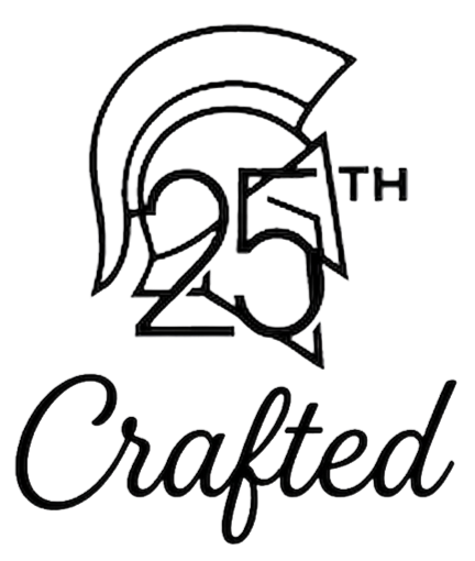 25th Crafted Logo